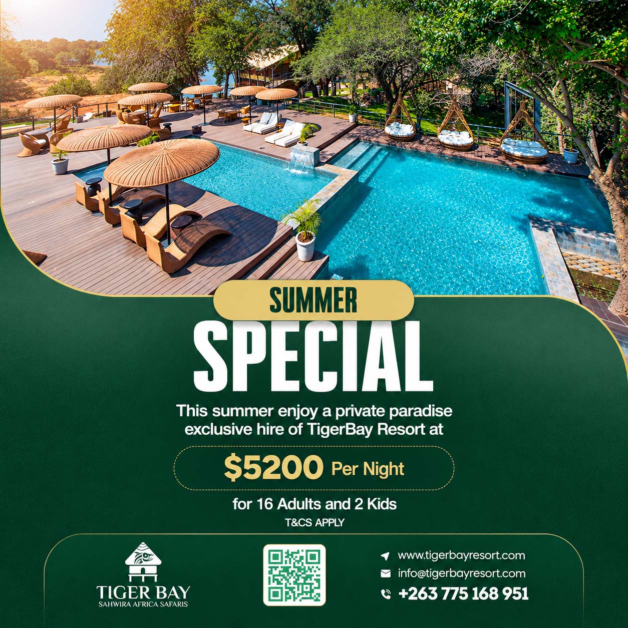 Summer Special – TigerBay Resort